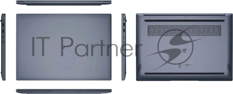 Ноутбук Digma Pro Pactos Core i5 1235U 16Gb SSD512Gb Intel Iris Xe graphics 16 IPS WUXGA (1920x1200) Windows 11 Professional dk.grey WiFi BT Cam 5500mAh (DN16P5-ADXW01)