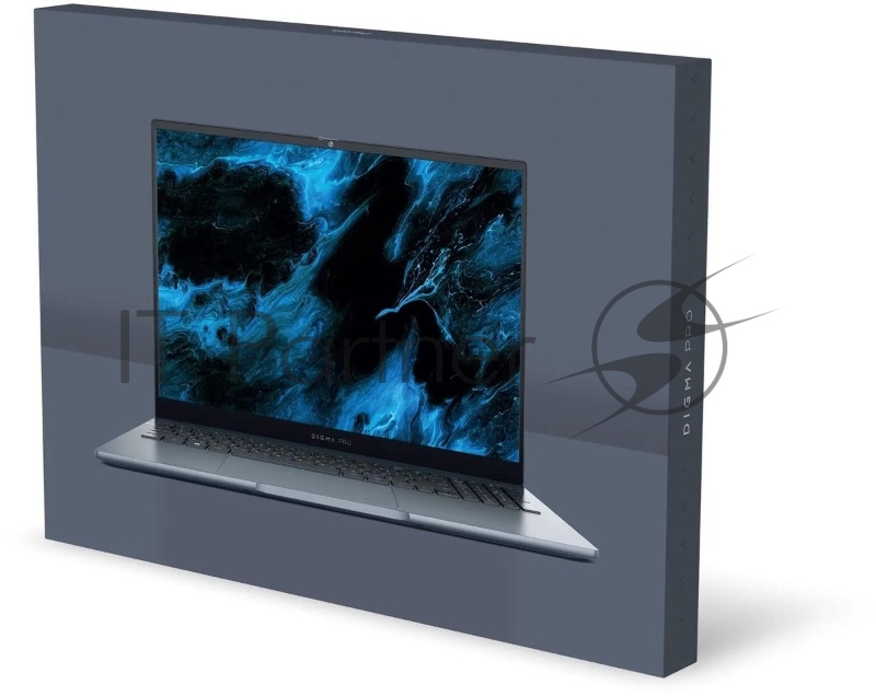 Ноутбук Digma Pro Pactos Core i5 1235U 16Gb SSD512Gb Intel Iris Xe graphics 16 IPS WUXGA (1920x1200) Windows 11 Professional dk.grey WiFi BT Cam 5500mAh (DN16P5-ADXW01)