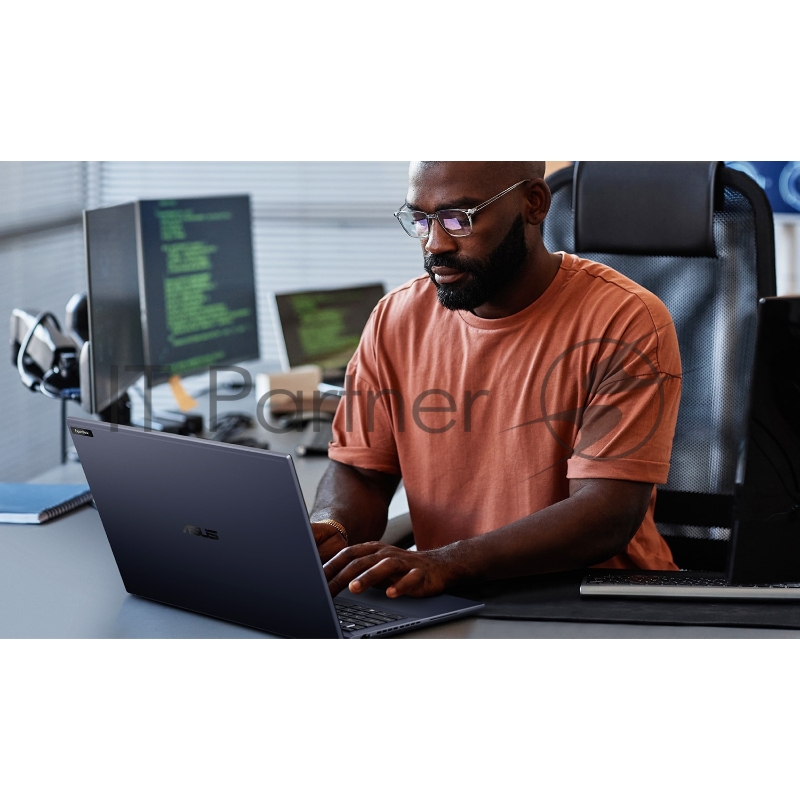 Ноутбук/ ASUS B5604CMA-QY0238 16(2560x1600 (матовый) WVA)/Intel Core Ultra 5 125U(1.3Ghz)/16384Mb/512PCISSD 1y/1.71kg/Star Black/DOS + магн-алюм корп