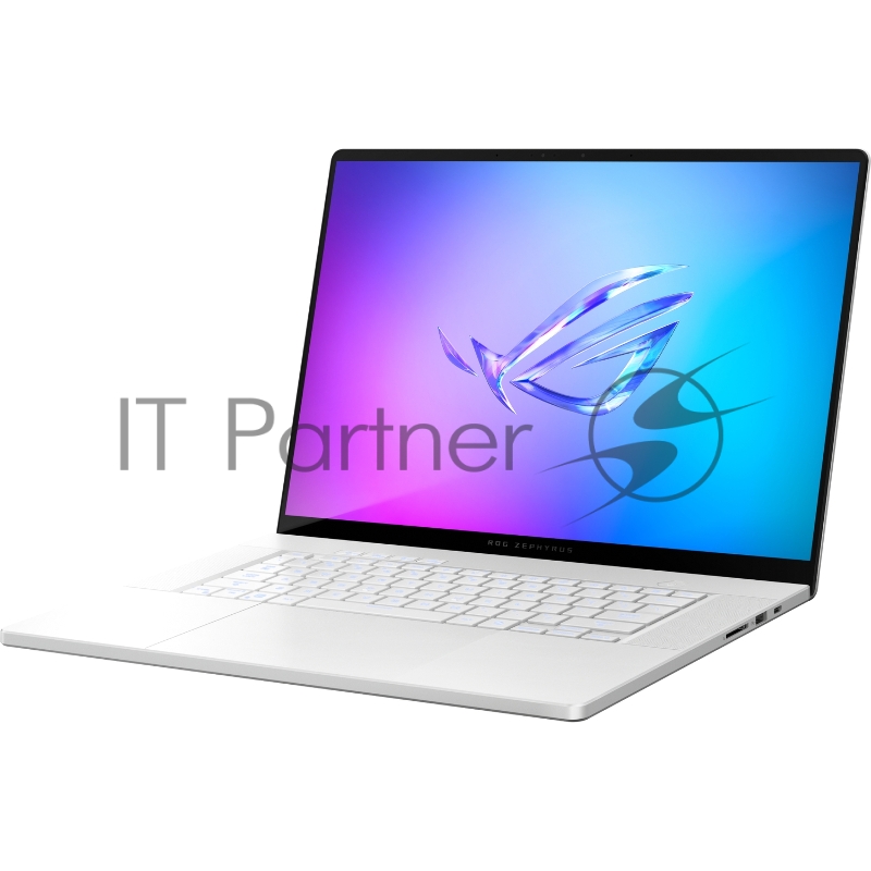 Ноутбук/ ASUS ROG Zephyrus G16 GA605WI-QR113W 16(2560x1600 OLED 240Hz)/AMD Ryzen AI 9 HX 370(2Ghz)/32768Mb/1024PCISSDGb GeForce RTX4070(8192Mb)/Cam/BT/WiFi/90 1y/1.85kg/Platinum White/Win11Home + чехол