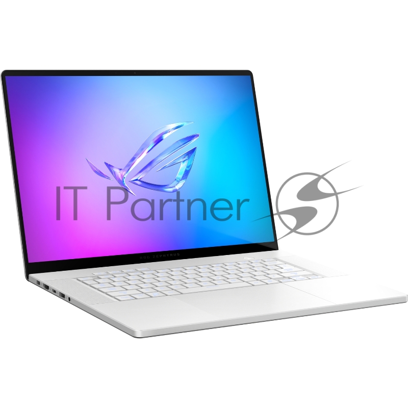 Ноутбук/ ASUS ROG Zephyrus G16 GA605WI-QR113W 16(2560x1600 OLED 240Hz)/AMD Ryzen AI 9 HX 370(2Ghz)/32768Mb/1024PCISSDGb GeForce RTX4070(8192Mb)/Cam/BT/WiFi/90 1y/1.85kg/Platinum White/Win11Home + чехол