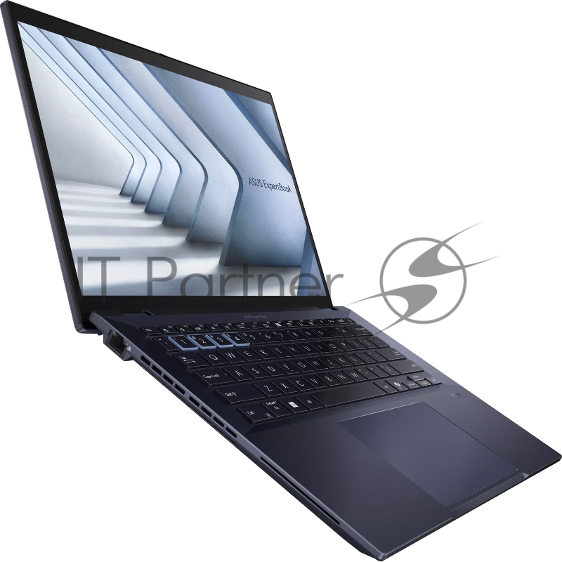 Ноутбук/ ASUS B5404CMA-QN0401X 14(2560x1600 (матовый) WVA)/Intel Core Ultra 7 155U(1.7Ghz)/16384Mb/1024PCISS 1y/1.34kg/Star Black/Win11Pro + магн-алюм корп