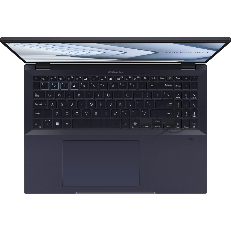 Ноутбук/ ASUS B5604CMA-QY0243X 16(2560x1600 (матовый) WVA)/Intel Core Ultra 7 155U(1.7Ghz)/16384Mb/1024PCISS 1y/1.71kg/Star Black/Win11Pro + магн-алюм корп