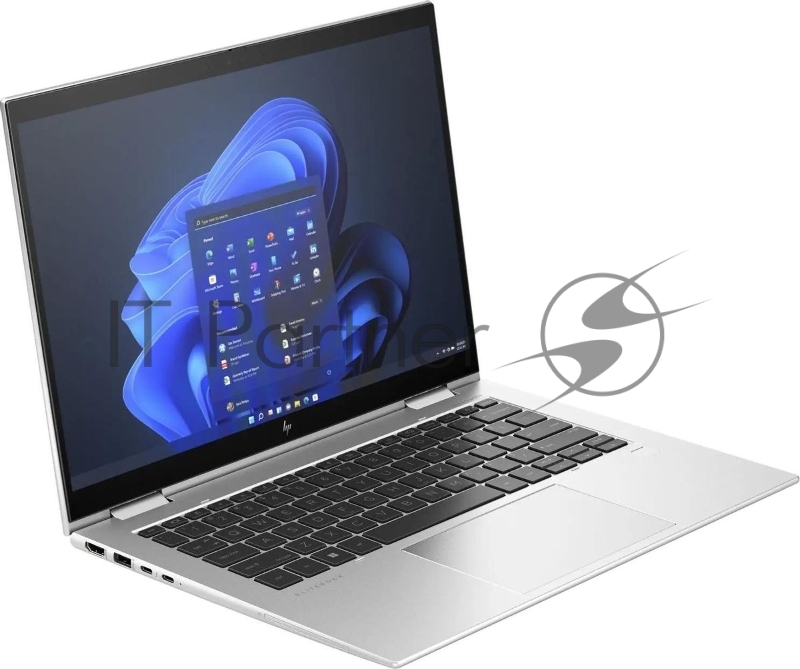 Ноутбук HP EliteBook x360 1040 G10 Core i7 1355U 16Gb SSD512Gb Intel Iris Xe graphics 14 Touch WUXGA (1920x1200)/ENGKBD Windows 11 Professional 64 silver WiFi BT Cam (9M491AT)