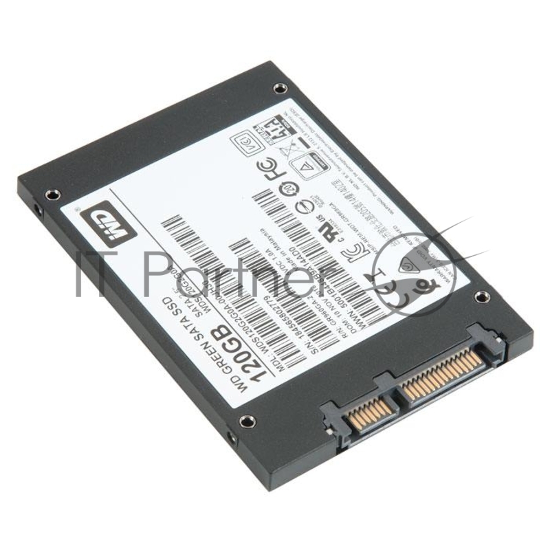 SSD диск 120ГБ 2.5 Western Digital Green WDS120G2G0A (SATA III)