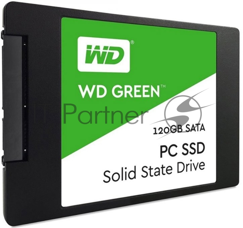 SSD диск 120ГБ 2.5 Western Digital Green WDS120G2G0A (SATA III)