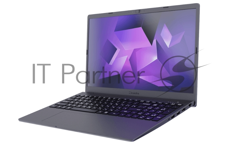 Ноутбук KVADRA Y22L02P01101R_35E646 KVADRA NAU LE15T 15.6 FHD(1920x1080) IPS/TOUCH/Intel Core i3 1215U 1.20GHz (Up to 4.40GHz) Hexa/8 GB/256GB SSD/Intel Iris Xe Graphics/WiFi/FHD Web Camera/SD/kvadraBIOS/56 Вт*ч/10.0h/1,8 kg/DOS/1Y/Графит