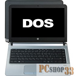 Ноутбук HP ProBook 430 G3 P5S46EA (Core i3 6100U-2.30ГГц, 4096МБ, 128ГБ, HDG, LAN, WiFi, BT, WebCam, 13.3 WXGA, FreeDOS), черно-серебр.
