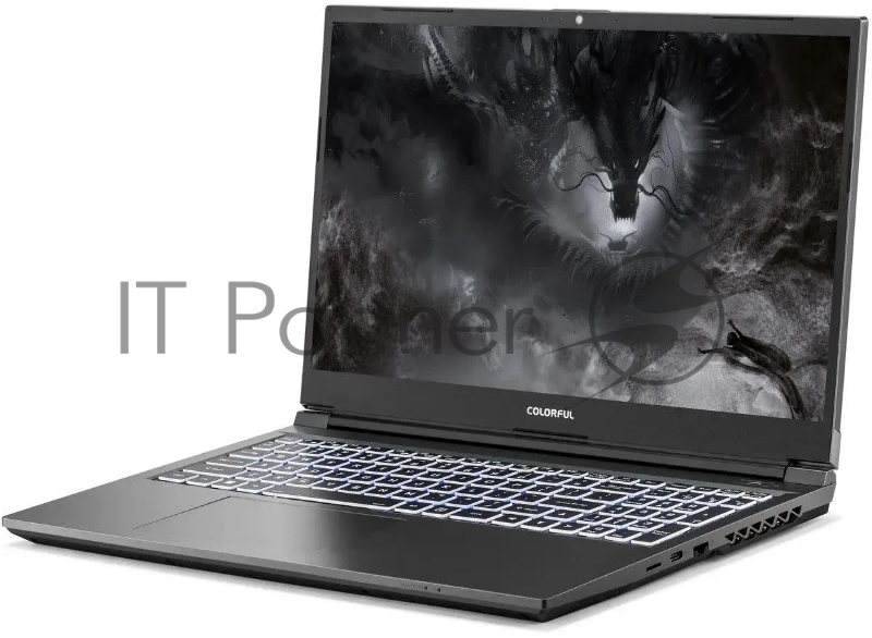 Ноутбук Colorful X15 XS 22 i5-12500H 16Gb SSD 512Gb NVIDIA RTX 3050 4Gb 15,6 FHD IPS Cam 54Вт*ч Win11 Серый A10205400040