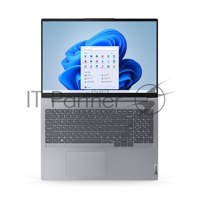 Ноутбук Lenovo ThinkBook 16 G6 IRL i7-13700H 16Gb SSD 512Gb Intel UHD Graphics 16 WUXGA IPS Cam 71Вт*ч No OS Серый 21KH007VRU