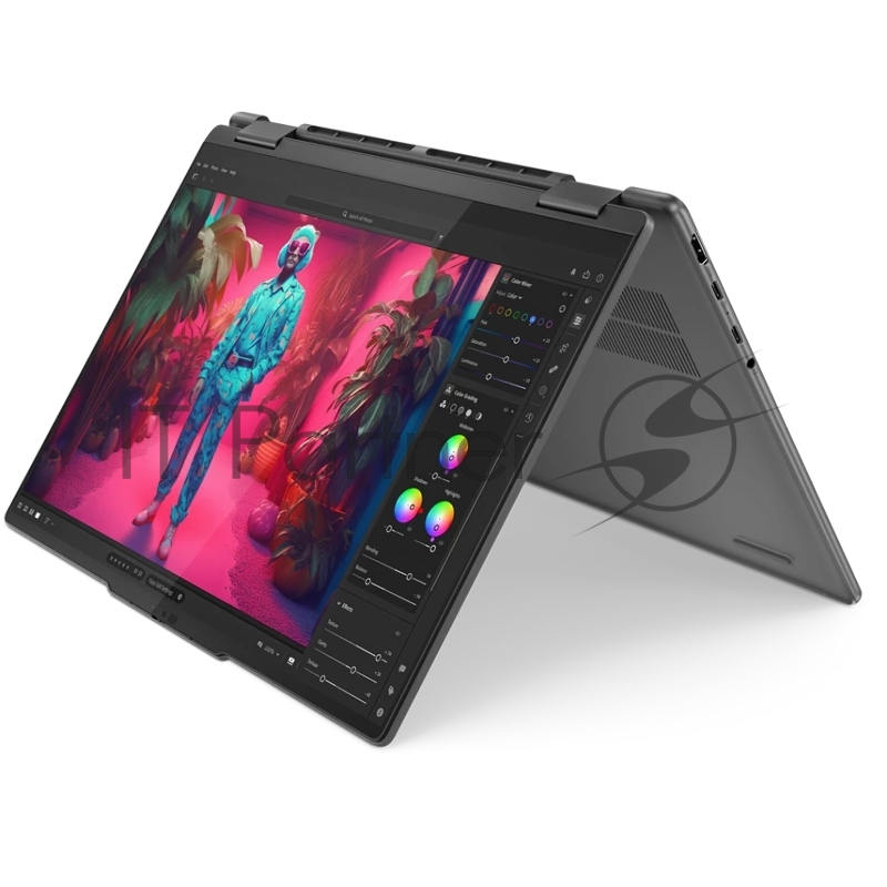 Ноутбук Lenovo Yoga 7 2-in-1 14AHP9 Ryzen 5 8640HS 16Gb SSD 1Tb AMD Radeon 760M Graphics 14 WUXGA OLED TS Cam 71Вт*ч Win11 Темно-серый 83DK006NRK