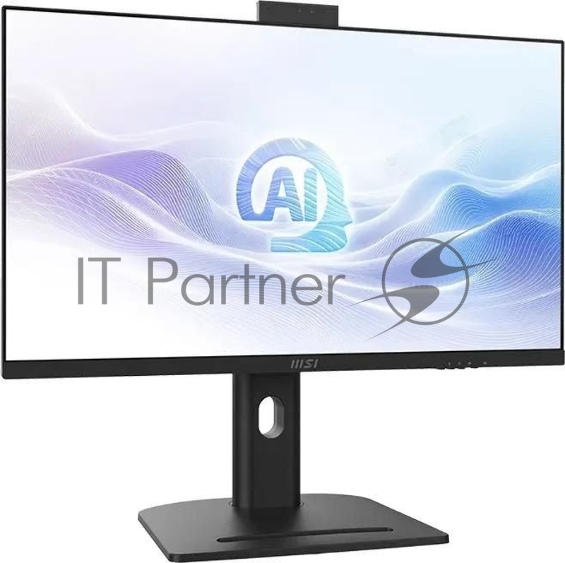 Моноблок MSI Modern AM273QP AI 1UM-003XRU 27 WQHD Core Ultra 7 155U (1.7) 16Gb SSD1Tb Graphics CR noOS 2.5Gigabit WiFi BT 120W клавиатура мышь Cam черный 2560x1440