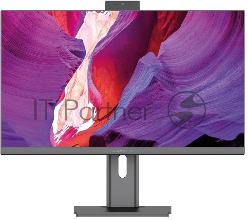 Моноблок Digma Pro Unity 23.8 Full HD i7 12700 (2.1) 16Gb SSD512Gb UHDG CR Windows 11 Professional GbitEth WiFi BT 90W клавиатура мышь Cam серый/черный 1920x1080