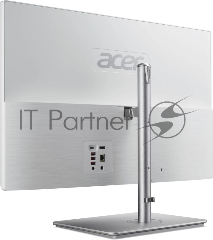 Моноблок Acer Aspire C27-195ES 27 Full HD Core Ultra 5 125U (3.6) 16Gb SSD512Gb Graphics CR Windows 11 Professional GbitEth WiFi BT 65W клавиатура мышь Cam серебристый 1920x1080