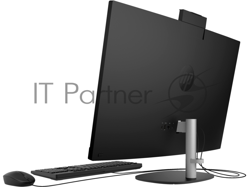 Моноблок/ HP All-in-One 27-cr1004nh 27(1920x1080)/Intel Core Ultra 7 155U(2Ghz)/16384Mb/512PCISSDGb Iris X/Cam/WiFi/war 1y/Jack Black/DOS + Eng kbd, mouse