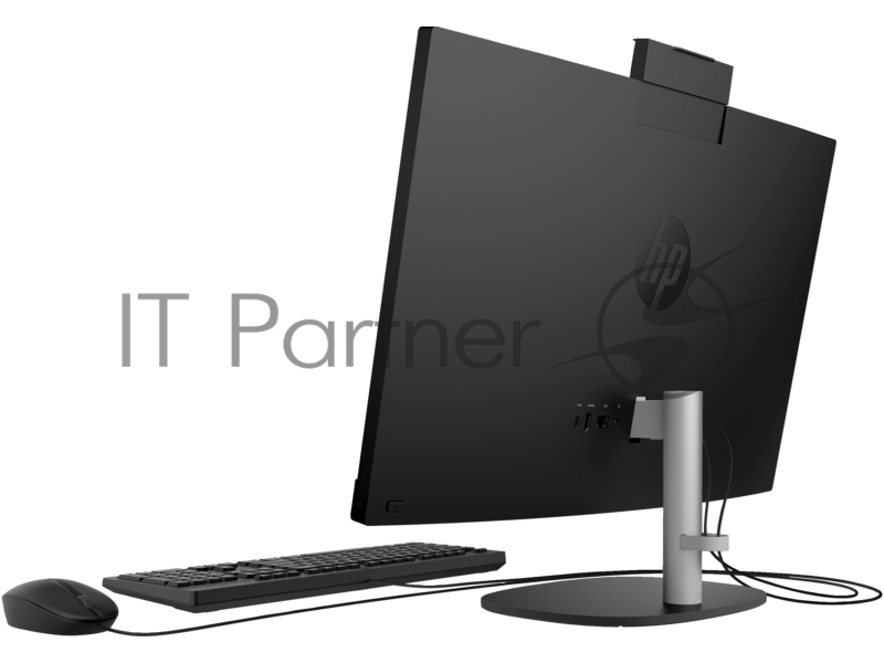 Моноблок/ HP All-in-One 24-cr1007nh 23.8(1920x1080 IPS)/Touch/Intel Core Ultra 5 125H(1.4Ghz)/16384Mb/512PCISSD Iris X/Cam/WiFi/war 1y/Jack Black/DOS + Eng kbd, mouse