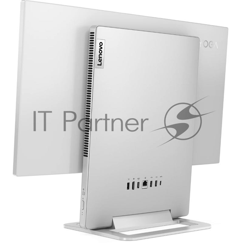 Моноблок/ Yoga AIO 7 27APH8 27(2560x1440 IPS)/AMD Ryzen 7 8845HS(3.8Ghz)/16384Mb/1024SSD Radeon 780M/Cam/BT/WiFi/war 1y/16.45kg/cloud grey/Win11Home + RU kbd, mouse WL