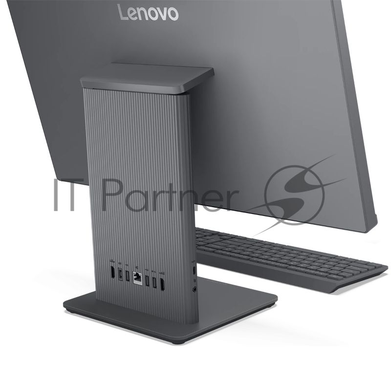 Моноблок/ Lenovo IdeaCentre AIO 24IRH9 23.8(1920x1080 IPS)/Intel Core i7 13620H(2.4Ghz)/16384Mb/512SSDG UHD Graphics/Cam/BT/WiFi/war 1y/6kg/luna grey/noOS + RU kbd, mouse WL