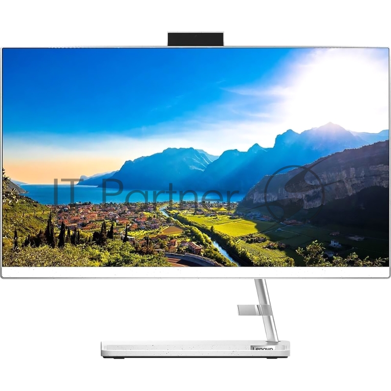 Моноблок/ Lenovo IdeaCentre AIO 3 24IAP7 23.8(1920x1080 IPS)/Intel Core i3 1215U(1.2Ghz)/8192Mb/512SSDGb/ UHD Graphics/Cam/BT/WiFi/war 1y/7.03kg/white/noOS + RU kbd, mouse USB