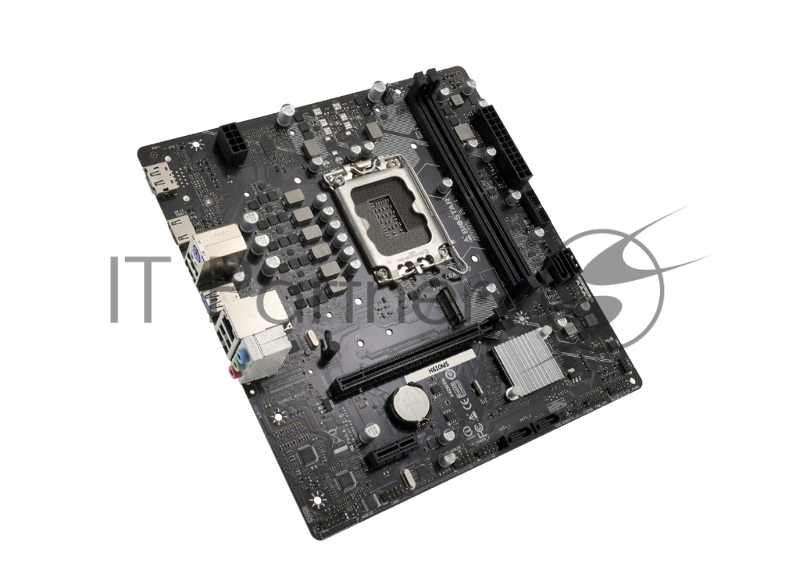 Материнская плата Biostar H610MS Soc-1700 Intel H610 2xDDR4 mATX AC`97 8ch(7.1) GbLAN RAID+HDMI+DP