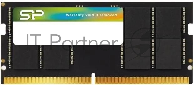 Оперативная память Silicon Power Xpower Turbine SP032GBSVU560F02, DDR5, 32GB, 5600MHz, RTL, PC5-44800, CL46, SO-DIMM, 288-pin, 1.1В kit single rank Ret