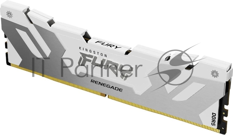 Модуль памяти DDR 5 DIMM 16Gb PC48000, 6000Mhz, Kingston FURY Renegade White XMP CL32 (KF560C32RW-16) (retail)