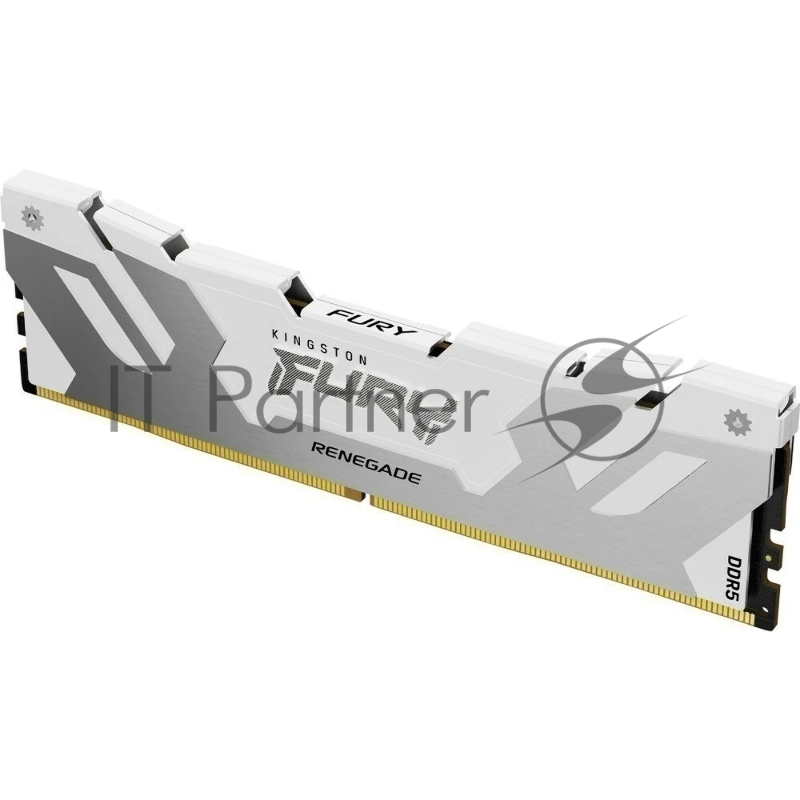 Модуль памяти DDR 5 DIMM 16Gb PC48000, 6000Mhz, Kingston FURY Renegade White XMP CL32 (KF560C32RW-16) (retail)