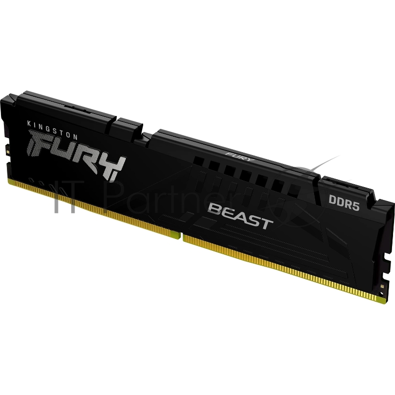 Модуль памяти DDR 5 DIMM 32Gb PC48000, 6000Mhz, Kingston FURY Beast Black EXPO CL30 (KF560C30BBE-32)