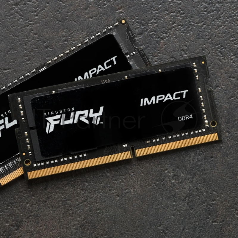 Модуль памяти SO-DIMM DDR 5 DIMM 32Gb PC48000, 6000Mhz, Kingston FURY Impact XMP CL38 (Kit of 2) (KF560S38IBK2-32)