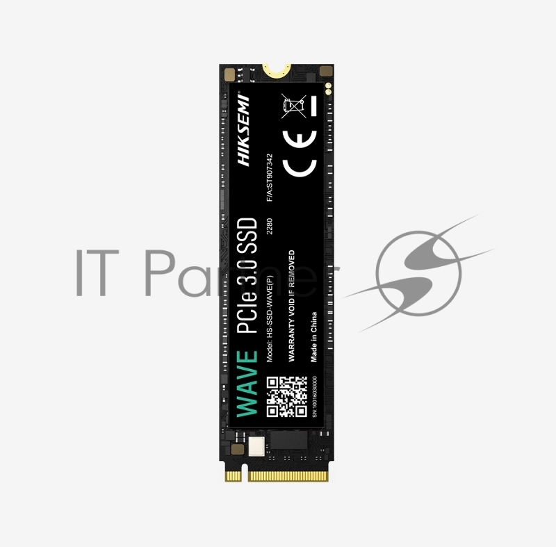 Твердотельный накопитель SSD M.2 HIKSEMI 256Gb <HS-SSD-WAVE(P) 256G> (PCI-E 3.0 x4, up to 2280/1800MBs, 3D NAND, 100TBW)