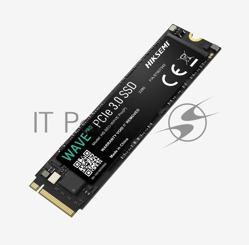 Твердотельный накопитель SSD M.2 HIKSEMI 256Gb <HS-SSD-WAVE Pro(P) 256G> (PCI-E 3.0 x4, up to 3230/1250MBs, 3D NAND, 112TBW)