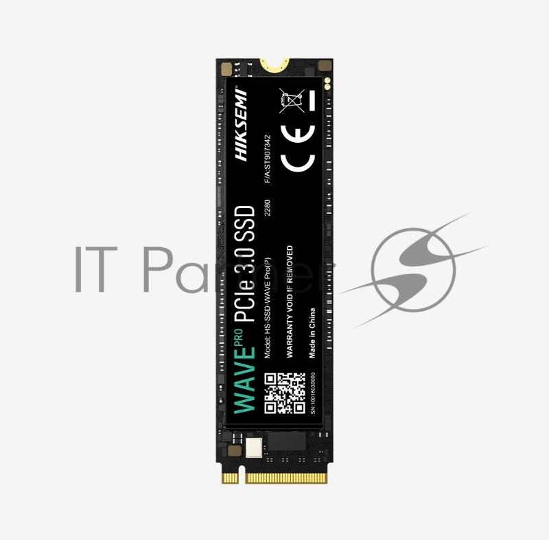 Твердотельный накопитель SSD M.2 HIKSEMI 256Gb <HS-SSD-WAVE Pro(P) 256G> (PCI-E 3.0 x4, up to 3230/1250MBs, 3D NAND, 112TBW)