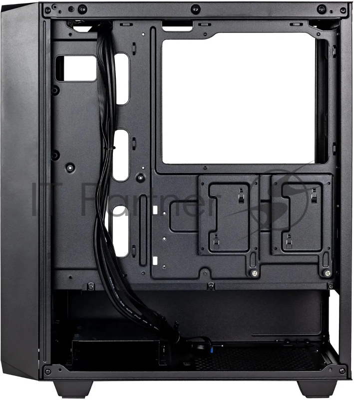 Корпус Hiper BH34-1 черный без БП ATX 5x120mm 2x140mm 2x200mm 1xUSB3.0 audio bott PSU