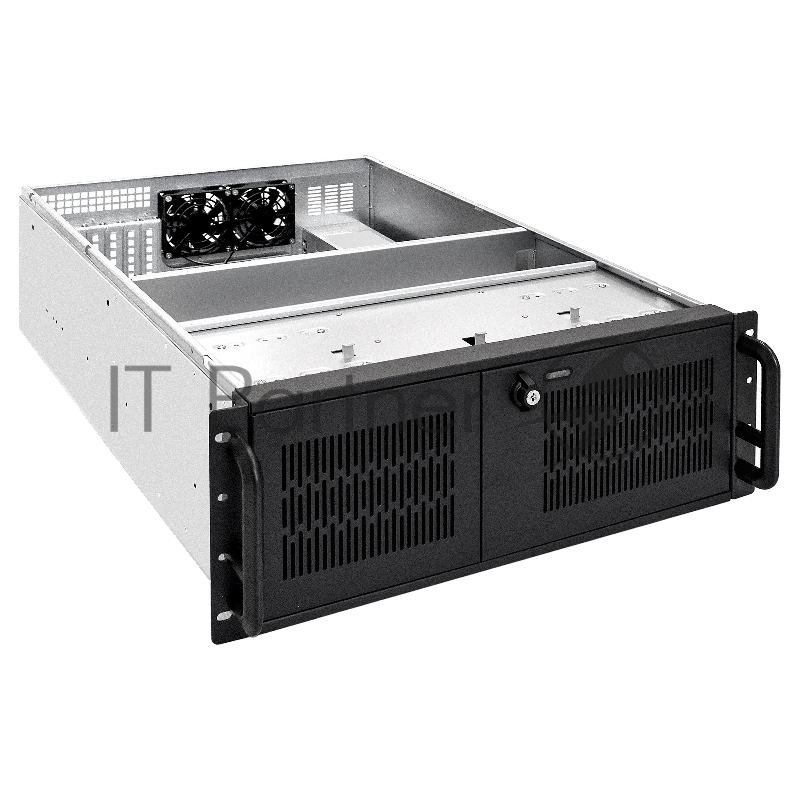 Серверная платформа ExeGate Pro 4U650-010/4U4139L <RM 19, высота 4U, глубина 650, Redundant БП Chicony 2x550W, USB>