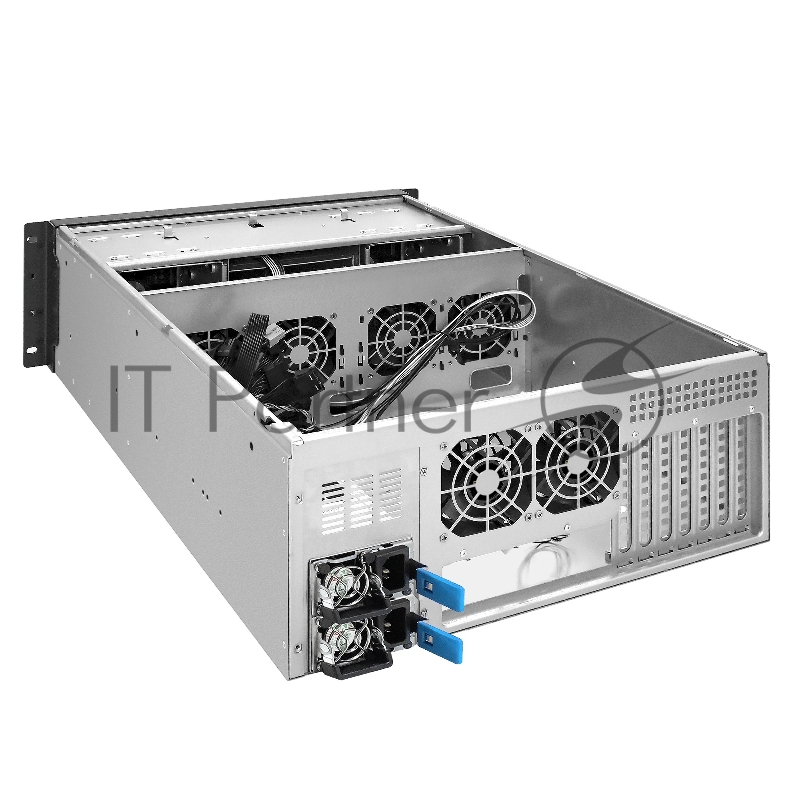 Серверная платформа ExeGate Pro 4U650-010/4U4139L <RM 19, высота 4U, глубина 650, Redundant БП Chicony 2x550W, USB>