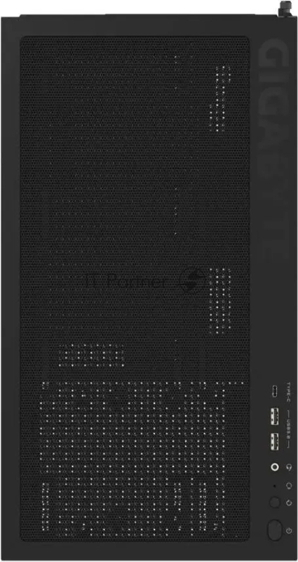 Корпус Gigabyte GB-C500P ST черный без БП ATX 3x120mm 6x140mm 2xUSB3.0 1xUSB3.1 audio bott PSU