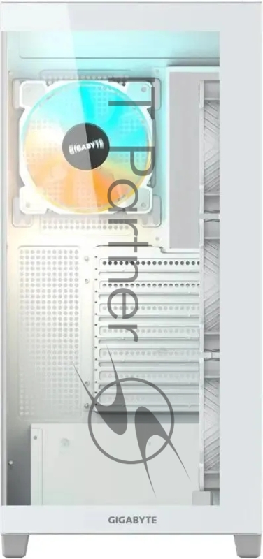 Корпус Gigabyte GB-C500PI ST белый без БП ATX 3x120mm 6x140mm 2xUSB3.0 1xUSB3.1 audio bott PSU
