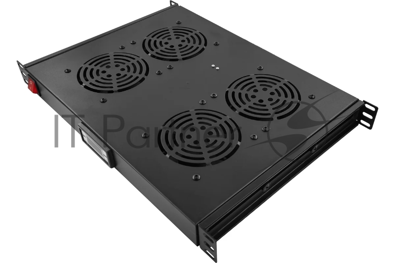 Модуль охлаждения 5bites FM-17 для сетевых шкафов 4*FANS / LCD / THERMOSTAT / D=600-800 / 1U / 19