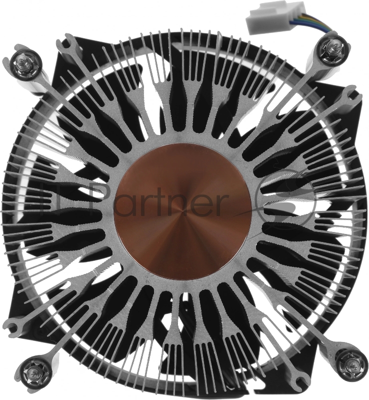 Устройство охлаждения(кулер) Digma D-CPC110-PWM3 92x92x25mm Soc-1200/1150/1151/1155 черный 4-pin 25dB Al+Cu 110W Ret