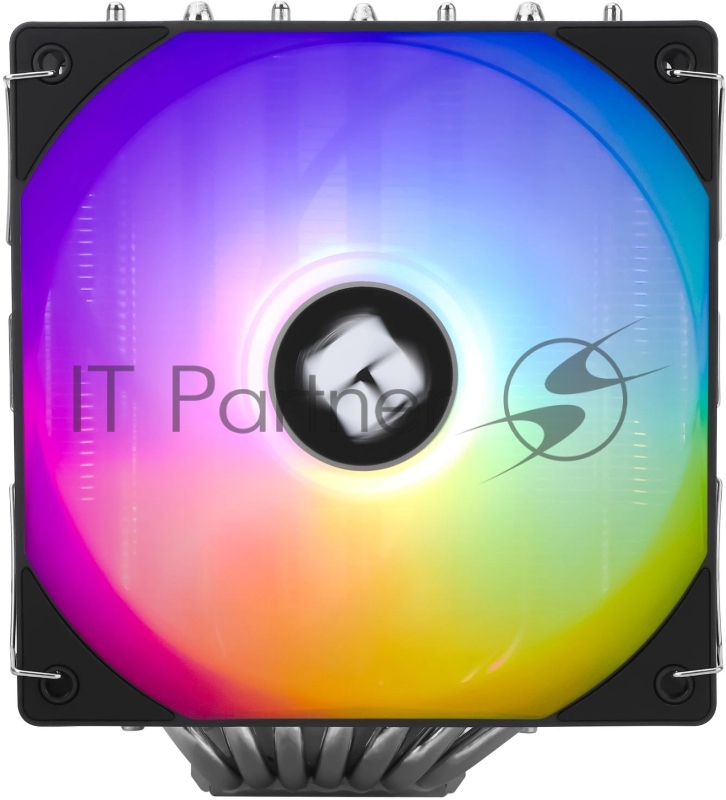 Устройство охлаждения(кулер) Thermalright Phantom Spirit 120 SE ARGB Soc-AM5/AM4/1151/1200/1700 черный 4-pin 25.6dB Al+Cu 765gr Ret (PS120-SE-ARGB)