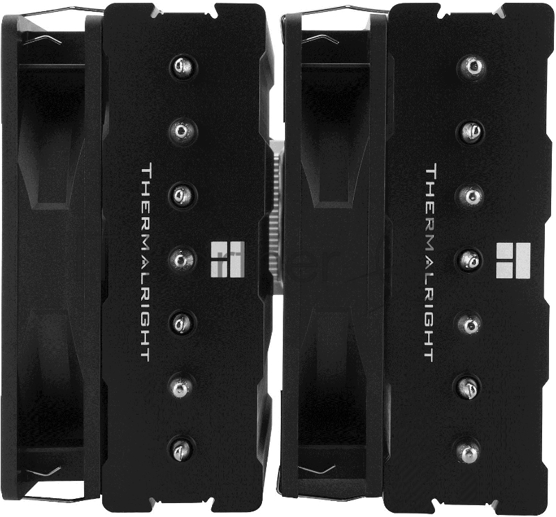 Устройство охлаждения(кулер) Thermalright Phantom Spirit 120 SE ARGB Soc-AM5/AM4/1151/1200/1700 черный 4-pin 25.6dB Al+Cu 765gr Ret (PS120-SE-ARGB)