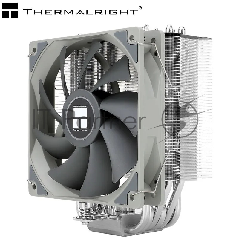Кулер для процессора/ Thermalright Burst Assasin 120 (4-pin PWM, 154mm, Ni/CU, 6x6mm, 1x120mm, 66.17CFM, 25.6dBA, 1550RPM, S: 1700, 1200, 115X, AM5, AM4)