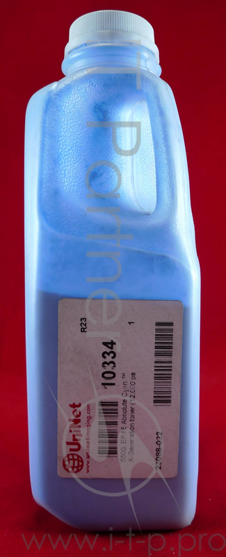 Тонер HP LJ 5500/5550/EP86 Cyan (фл.) X-Generation 12K Uninet