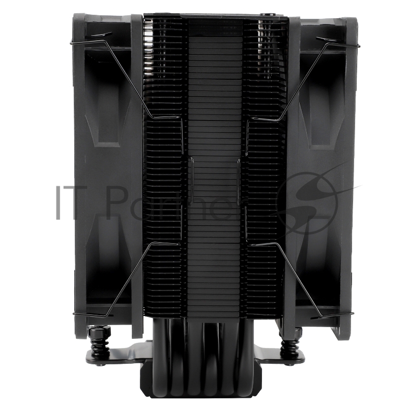 Кулер для процессора/ Thermalright Burst Assasin 120 EVO Dark (4-pin PWM, 156mm, Ni/CU, 6x6mm, 2x120mm, 66.17CFM, 25.6dBA, 1550RPM, S: 1700, 1200, 115X, AM5, AM4)
