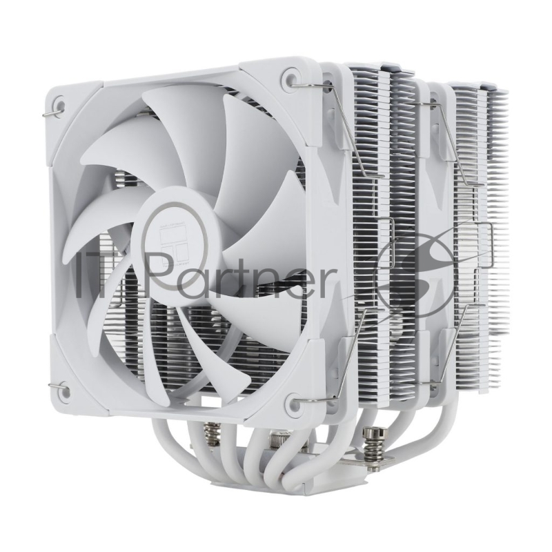 Кулер для процессора/ Thermalright Peerless Assassin 120 White (4-pin PWM, 157mm, Ni/CU, 6x6mm, 2x120mm, 66.17CFM, 25.6dBA, 1550RPM, S: 1700, 1200, 20XX, 115X, AM5, AM4)