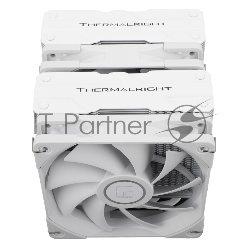 Кулер для процессора/ Thermalright Peerless Assassin 120 White (4-pin PWM, 157mm, Ni/CU, 6x6mm, 2x120mm, 66.17CFM, 25.6dBA, 1550RPM, S: 1700, 1200, 20XX, 115X, AM5, AM4)