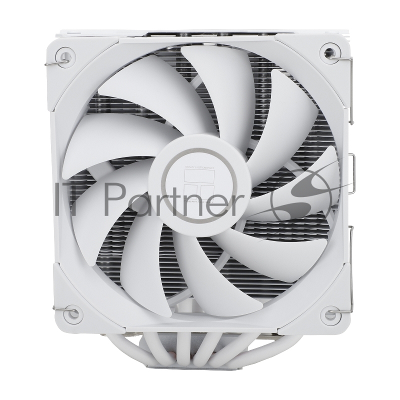 Кулер для процессора/ Thermalright Peerless Assassin 120 White (4-pin PWM, 157mm, Ni/CU, 6x6mm, 2x120mm, 66.17CFM, 25.6dBA, 1550RPM, S: 1700, 1200, 20XX, 115X, AM5, AM4)