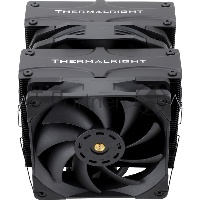 Кулер для процессора/ Thermalright Frost Commander 140 Black (4-pin PWM, 158mm, Ni/CU, 8x5mm, 1x120mm+1x140mm, 82CFM/95.5CFM, 29.6dBA/30.2dBA, 1850RPM/1800RPM, S: 1700, 1200, 20XX, 115X, AM5, AM4)