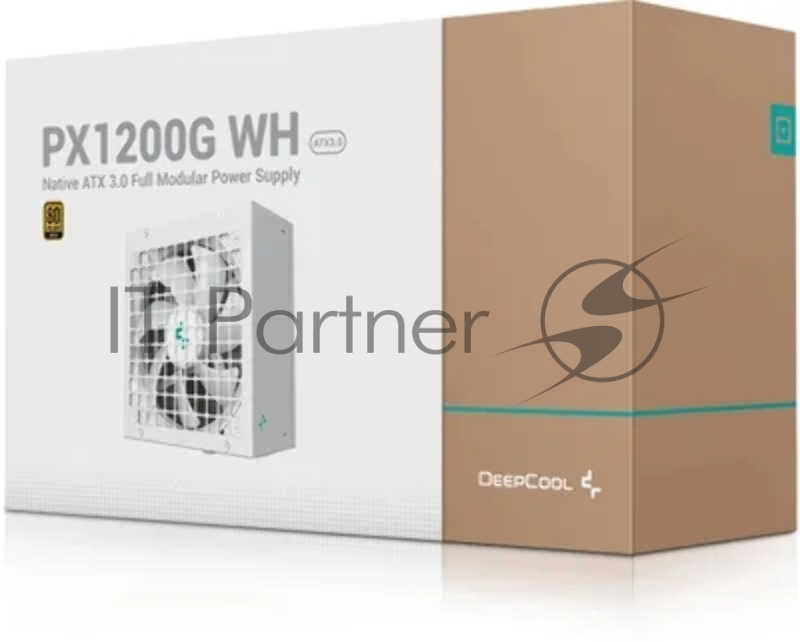 Блок питания Deepcool ATX 1200W PX1200G WH V2 Gen.5 80+ gold (20+4pin) APFC 135mm fan 8xSATA RTL