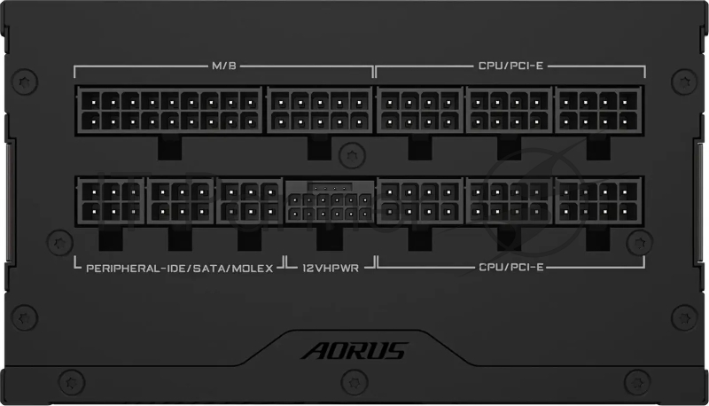 Блок питания Gigabyte ATX 1000W GP-AE1000PM PG5 Gen.5 80+ platinum (20+4pin) APFC 120mm fan 16xSATA Cab Manag RTL